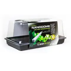 SunBlaster SL1600204 LED Mini Greenhouse Kit for Flower, Herbs, and Veggie Seed Starting or Plant Propagation with 7-Inch NanoDome