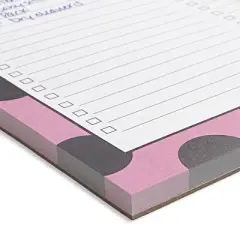 Kahootie Co. Kahootie Co Two Category To Do List Notepad 8.5" x 11" 50 sheets per pad Pink (TCNP05)