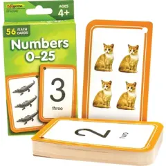 Edupress Numbers 0-25 Flash Cards