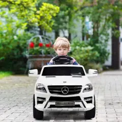 Costway Mercedes Benz ML350 6V Electric Kids Ride On Car Licensed MP3 RC Remote Control