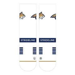 NCAA Montana State Bobcats Premium Knit Crew Socks - White