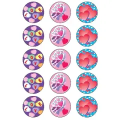 Trend Enterprises Trend Valentine's Day - Cherry Stinky Stickers Large Round 60 ct. (T-928)