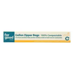 GOOD FOOD FOR GOOD Gallon Zipper Bags - Case of 6/15 ct