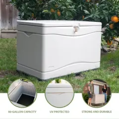 Lifetime 80 Gallon Outdoor Storage Deck Box