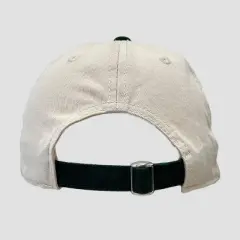 Mighty Fine Flower Graphic Two-toned Baseball Hat - Cream