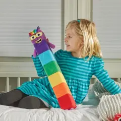 Hand2Mind Numberblocks Seven Playful Pal: Educational Math Plush Toy for Kids