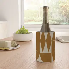 Alisa Galitsyna Woodblock Pattern Wine Chiller - Deny Designs