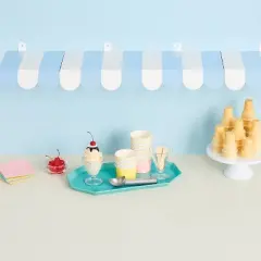 Ice Cream Social Paper Awning - Spritz&trade;