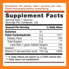 Vitamin World - VitC Boost Gummies &ndash; Vitamin C Gummies for Daily Antioxidant & Immune Support*