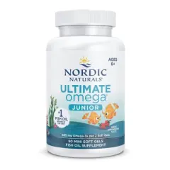 Nordic Naturals Ultimate Omega Junior Softgels - Strawberry - 90ct