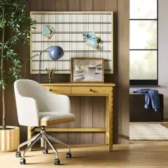 40"x30" Fabric Pinboard with Wood Frame - Threshold&trade; designed with Studio McGee