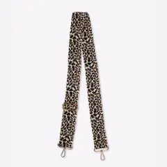 MERSI Emi Adjustable Leopard Guitar Bag Strap - Gold