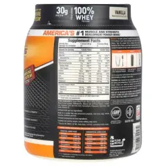Body Fortress Super Advanced Whey Protein, Vanilla, 1.74 lb (792 g)