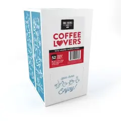 Two Rivers Coffee Lovers Coffee Pods Sampler for Keurig,Variety Pack, 52 Count