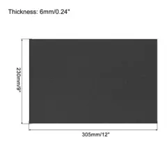 Unique Bargains EVA Flexible Soft DIY Craft Foam Sheets 10 Pcs 12" x 9"