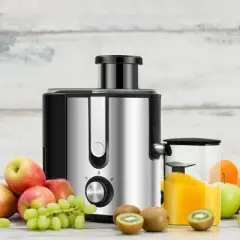 Costway Juicer Machine Juicer Extractor Dual Speed w/ 2.5'' Feed Chute