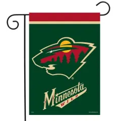 Briarwood Lane Minnesota Wild Garden Flag NHL Licensed 18" x 12.5"