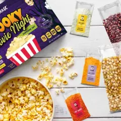 Halloween Spooky Movie Movie Night Popcorn Gift Set