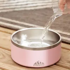 Hydrapeak Non Slip Stainless Steel Dog Bowl