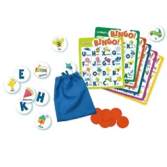 MindWare Alphabet Bingo Board Game - Early Learning