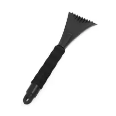 Unique Bargains Foam Coated Handle Car Windshield Ice Shovel Snow Scraper Black 12.2" Length 1 Pc