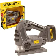 Red Tool Box Stanley Jr. Battery Operated Toy Jigsaw