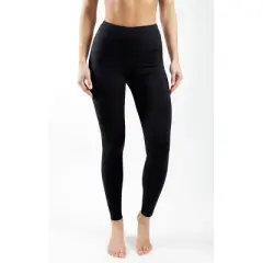 Yogalicious - Women's Polarlux Fleece Inside High Waist Legging with V-Back