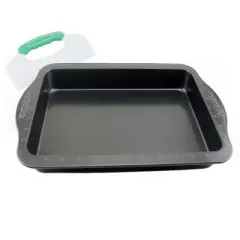 BergHOFF Perfect Slice 13 Inches Steel Covered Cake Pan with Tool