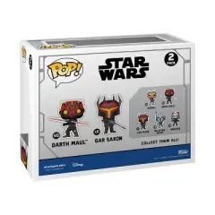Funko POP! Star Wars: Darth Maul & Gar Saxon - 2pk (Target Exclusive)