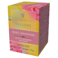 Taylors of Harrogate Rose Lemonade Pack of 3- 20ct