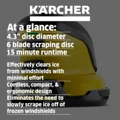 Karcher EDI 4 Electric Ice Scraper