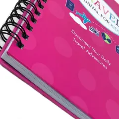 Travel Journal for Kids 8.5"x5.5" Pink - Kahootie Co