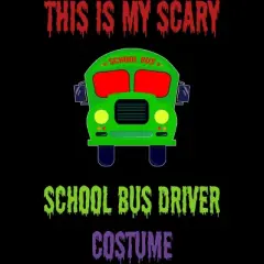 Men's Design By Humans Halloween School Bus Driver Costume By TeeShirtMadness Tank Top