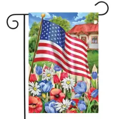 Briarwood Lane Garden Flag 12x18 For Outdoor Americana Garden Summer For Summer Garden Flag Flags For Outside