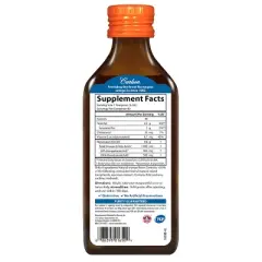 Carlson - The Very Finest Fish Oil, 1600 mg Omega-3s, Norwegian, Wild Caught, Sustainably Sourced, Orange