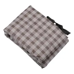 Unique Bargains Lattice Style Pet's Car Seat Cover Brown 1 Pc