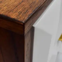 Ginny 2 Drawer Nightstand Walnut - Steve Silver Co.