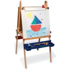 Pacon Easel Pad, 17 x 20 Inches, Unruled, 100 Sheets, Pack of 2