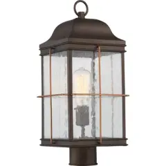 Nuvo Lighting Howell 1 - Light Lantern in  Bronze/Copper