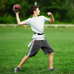 NFL Franklin Sports Pittsburgh Steelers Youth Flag Football Set