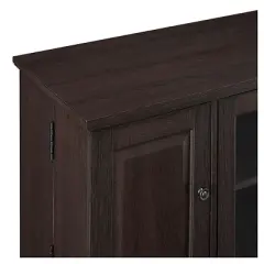 4 Door Closed Storage TV Stand for TVs up to 55" - Saracina Home