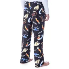 Nickelodeon Boys' Avatar The Last Airbender Cartoon Character Pajama Pants Black