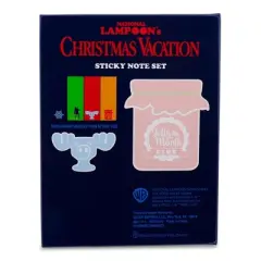Silver Buffalo National Lampoon's Christmas Vacation Sticky Note and Tab Box Set