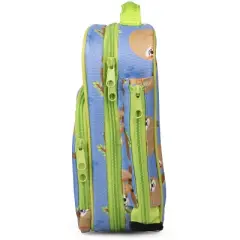 Bentology Lunch Box for Kids - Insulated Lunch Bag Tote With Handle and Pockets - Fits Bento Boxes - Sloths