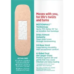 Band Aid Skin Flex Assorted Sizes Adhesive Bandages 20 ea