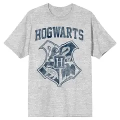 Harry Potter Hogwarts Crest Men's Short Sleeve Shirt & Sleep Shorts Set