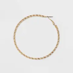 Twisted Hoop Earring Set 3pc - Wild Fable&trade; Gold