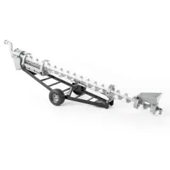 ERTL 1/16 Black Grain Auger with Working Crank