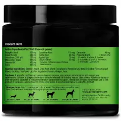 Pet Honesty Scoot Stopper Anal Gland Support Soft Chews for Dogs - Chicken Flavor, 90 Ct