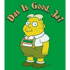 Junior's The Simpsons Uter Das is Good, Ja? T-Shirt